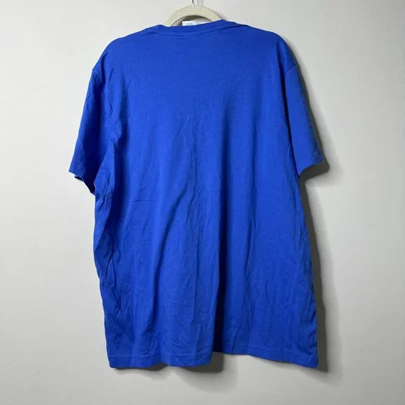 Reebok Blue Short Sleeve Graphic Shirt Men's 2XL - Picture 4 of 4